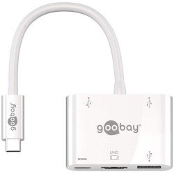 adaptor usb-c -  2x usb 2.0, 1x usb 3.0, hdmi, 1x usb-c goobay