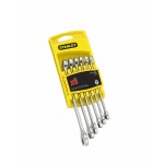 set 6 chei combinate combo 4-94-646 stanley, finisaj cromat