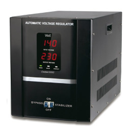 stabilizator automat de tensiune well constant 3000va/1800w cu servo motor