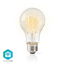 bec led smart wifi reglare culoare lumina e27, nedis