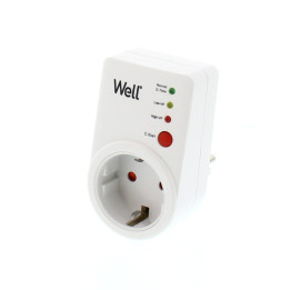 stecher schuko cu protectie la joasa si inalta tensiune well