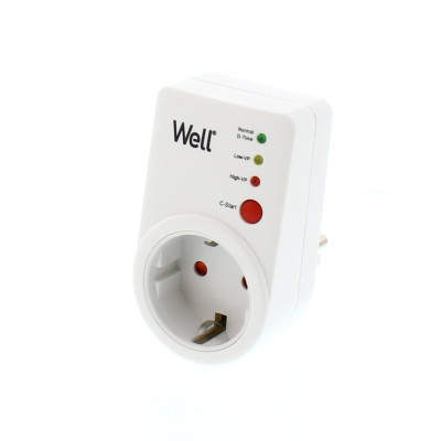 stecher schuko cu protectie la joasa si inalta tensiune well