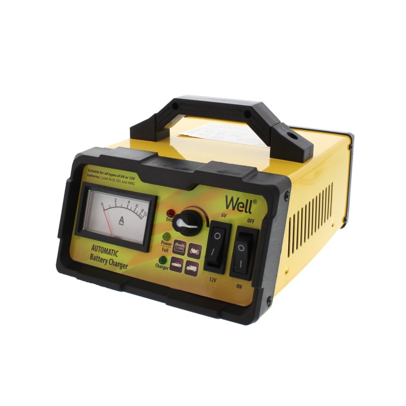 redresor baterie auto well 6v, 12v, 10a