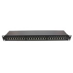 patch panel 24 porturi 1u cat.6 ftp pentru rack 19", well