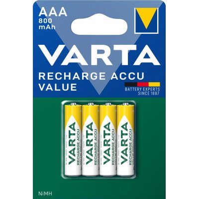 acumulator aaa (r3) nimh 800mah 4 buc/blister 56613 varta