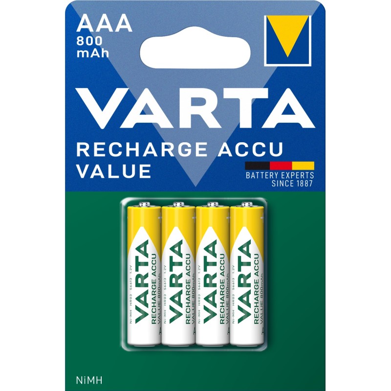 acumulator aaa (r3) nimh 800mah 4 buc/blister 56613 varta
