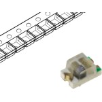 LED SMD 0805 galbenă 100-120mcd 2x1,25x0,8mm 120° 2,1÷2,6V LED-uri, LED SMD 0805 galbenă 100-120mcd 2x1,25x0,8mm 120° 2,1÷2,6V -1, dioda.ro