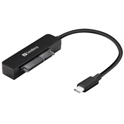 cablu usb-c - sata sandberg 136-37, negru