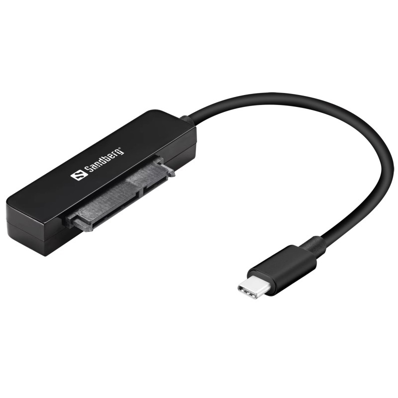 cablu usb-c - sata sandberg 136-37, negru