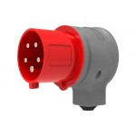 fisa industriala bemis bc1-1505-2130, 3p+n+e, 16a, 380v, unghi 90°, ip44