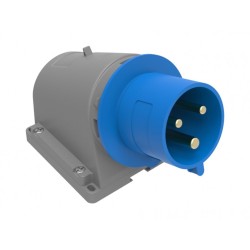 fisa industriala bemis bc1-3403-2236, 2p+e, 32a, 220v, aparenta, unghi 90°, ip44