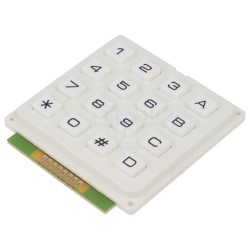 Intrerupatoare Comutatoare Butoane, Tastatură: plastic Număr butoane: 16 nu există plastic 200mΩ -1, dioda.ro