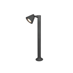 lampa de gazon well napoli gu10 35w ip44 60cm gri inchis