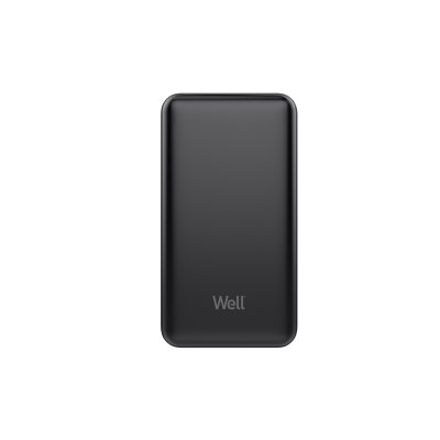 acumulator extern powerbank well hercules 10000mah 2.1a negru