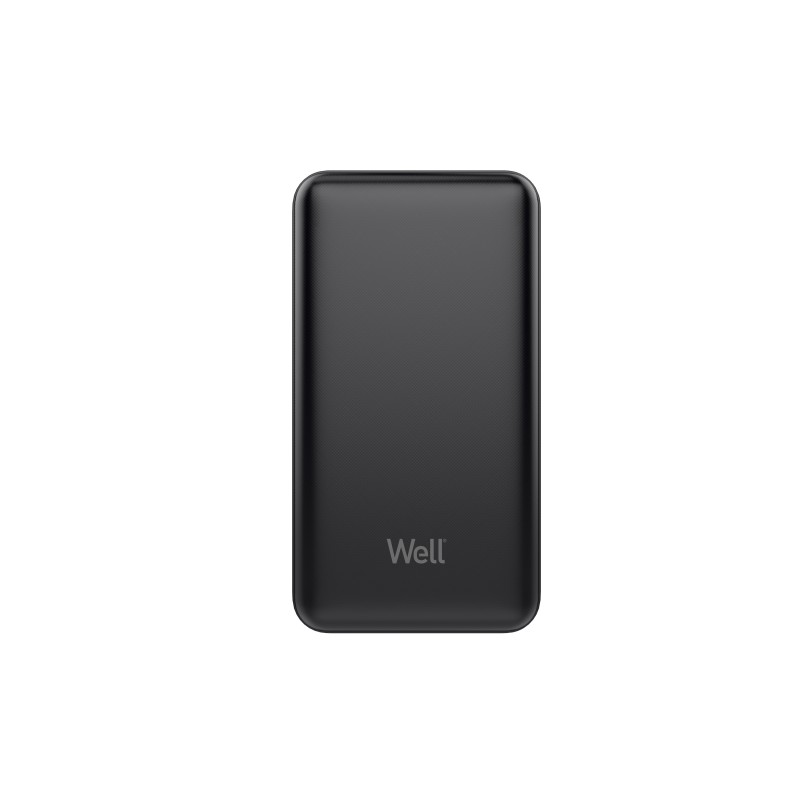 acumulator extern powerbank well hercules 10000mah 2.1a negru
