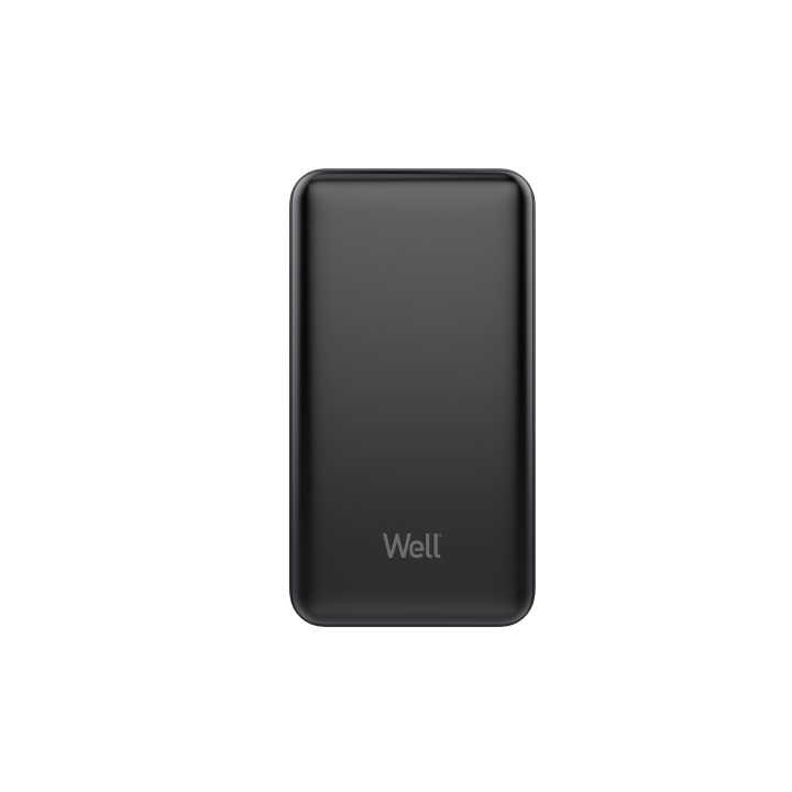 acumulator extern powerbank well hercules 10000mah 2.1a negru