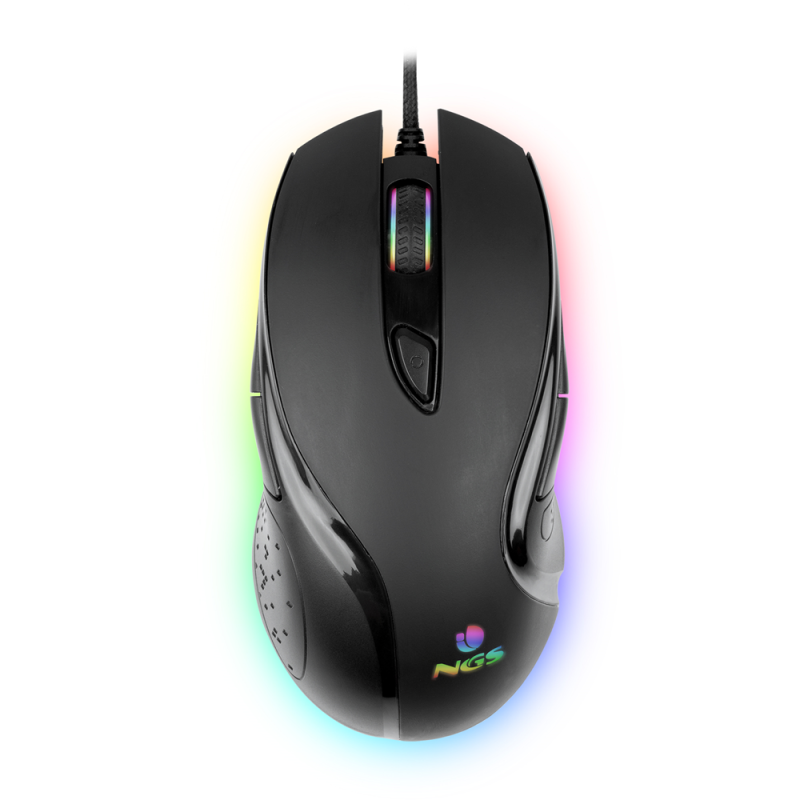 mouse optic usb gaming ngs gmx-125, 7200dpi, 1.8m, rgb