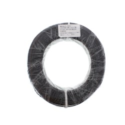 cablu telefon plat 4 fire, rola 100m, negru, ccs well
