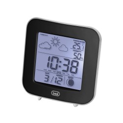 statie meteo cu ceas me3106, negru, trevi