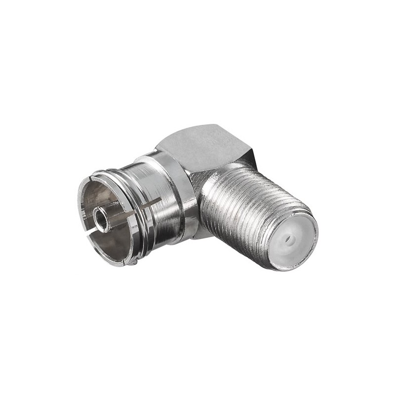 adaptor f la coaxial 9.5mm mama 90grade, set 100 bucati, well