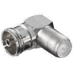 adaptor f la coaxial 9.5mm mama 90grade, set 100 bucati, well
