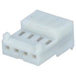 Mufă cablu-placă mamă PIN: 4 polarizate 2,54mm IDC pe cablu Conectori, Mufă cablu-placă mamă PIN: 4 polarizate 2,54mm IDC pe cablu -1, dioda.ro