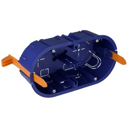 doza aparat solera 5725gw, gips carton, 8 intrari, 139x68x46mm, set 10 bucati