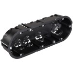 doza aparat solera 5825, zidarie, 10 intrari, 219x68x42mm, set 6 bucati