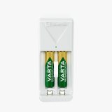 incarcator varta mini charger 57656 aa/aaa nimh + 2 acumulatori aaa 800mah