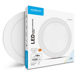 plafoniera led 18w 219mm 6000k 1530lm modee