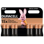 baterie alcalina duracell basic r6 (aa) 8 buc/blister