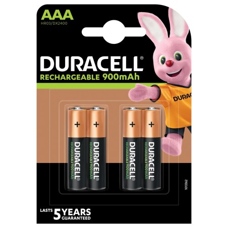 acumulator nimh duracell r3 (aaa) 900mah 4 buc/blister