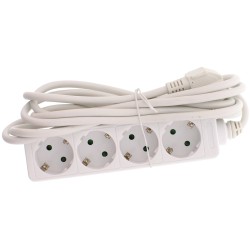 prelungitor 4 prize 3m, cablu 3x1.5mmp, well