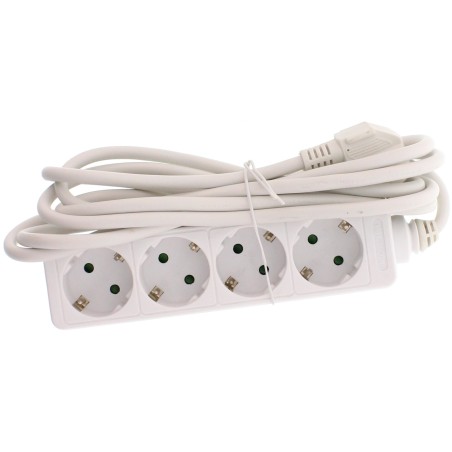 prelungitor 4 prize 3m, cablu 3x1.5mmp, well