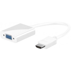 adaptor hdmi tata la vga 10cm goobay
