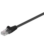 cablu de retea u/utp goobay, cat5e, patch cord, 25m, negru