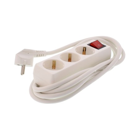 prelungitor 3 prize 3m cu intrerupator, cablu 3x1.5mmp, well