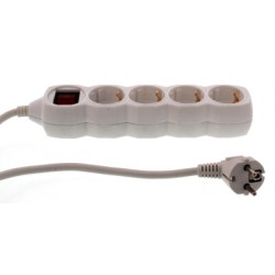 prelungitor 4 prize 3m cu intrerupator, cablu 3x1.5mmp, well