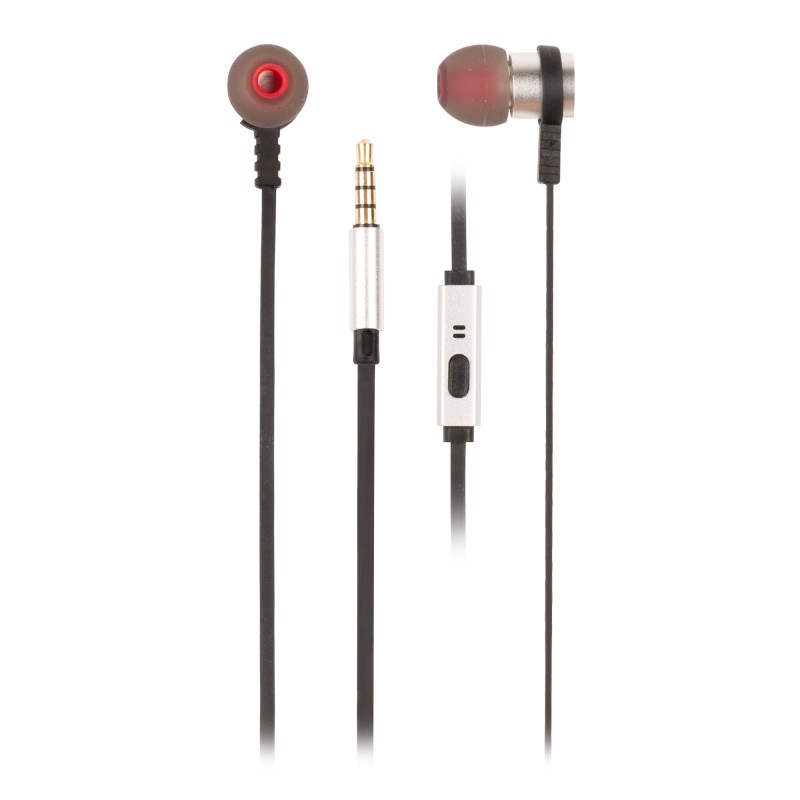 casti in-ear cu fir, cross rally silver argintiu, ngs