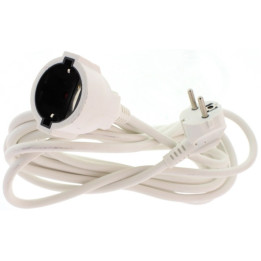 cablu prelungitor 5m 1.5mm, alb, well