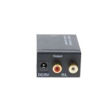 convertor audio digital toslink+coax - analog 2x rca well