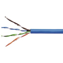 cablu de retea u/utp cat.5e, 8 fire din cupru, 305m, schrack