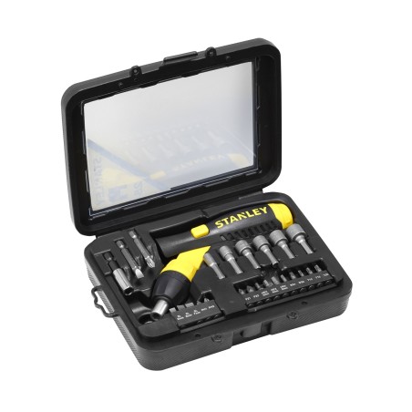 set 22 piese surubelnita cu clichet 1/4", 0-63-022 stanley