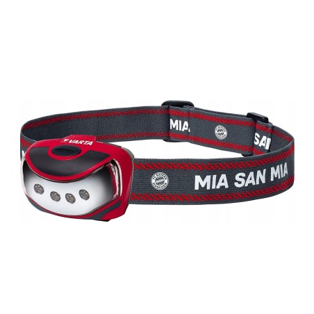 lanterna frontala 4xled, 3xaaa, fc bayern varta