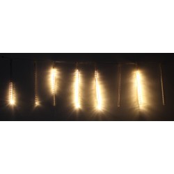 ghirlanda luminoasa decorativa 8 turturi lumina alba cablu transparent, well