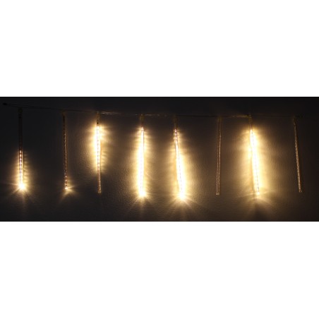 ghirlanda luminoasa decorativa 8 turturi lumina alba cablu transparent, well