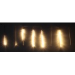 ghirlanda luminoasa decorativa 8 turturi lumina alba cablu transparent, well ghirlanda luminoasa decorativa 8 turturi lumina alba cablu transparent, well