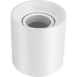 rama spot gu10/mr16 rotunda alba pc o96x100mm well
