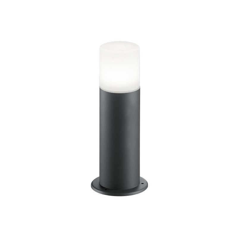 lampa de gazon well roma e27 60w ip44 40cm gri inchis lampa de gazon well roma e27 60w ip44 40cm gri inchis