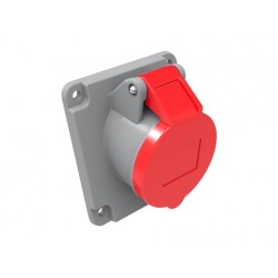 priza industriala bemis bc1-1504-2420, 3p+e, 16a, 380v, unghi 45° ip44